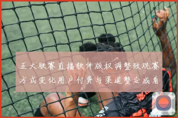 五大联赛直播软件版权调整致观赛方式变化用户付费与渠道整合成看点