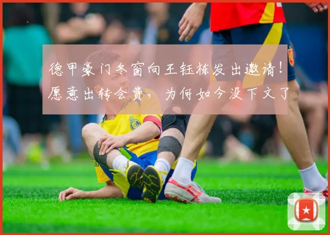 德甲豪门冬窗向王钰栋发出邀请!愿意出转会费,为何如今没下文了